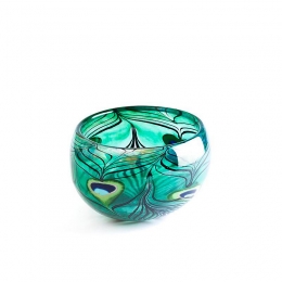 Peacock by Ludvig Löfgren - LIMITED EDITION - Peacock Bowl - 56004