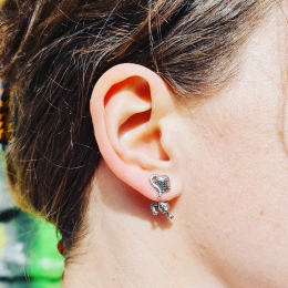 Oh la la Jewellery EARRINGS - nickel free silver Earring ''Leopard''