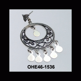 Oh la la Jewellery EARRINGS - nickel free silver - Oriental OHE46-1536