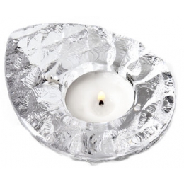INTO THE WOODS clear crystal tealight candleholder by Ludvig Löfgren - 69043