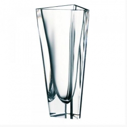 Crystal - Vase - ORREFORS Crystal Triangle Vase, H = 270 mm - 6529123