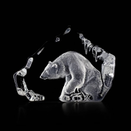 Mats Jonasson Crystal - WILDLIFE - Polar bear - 33598