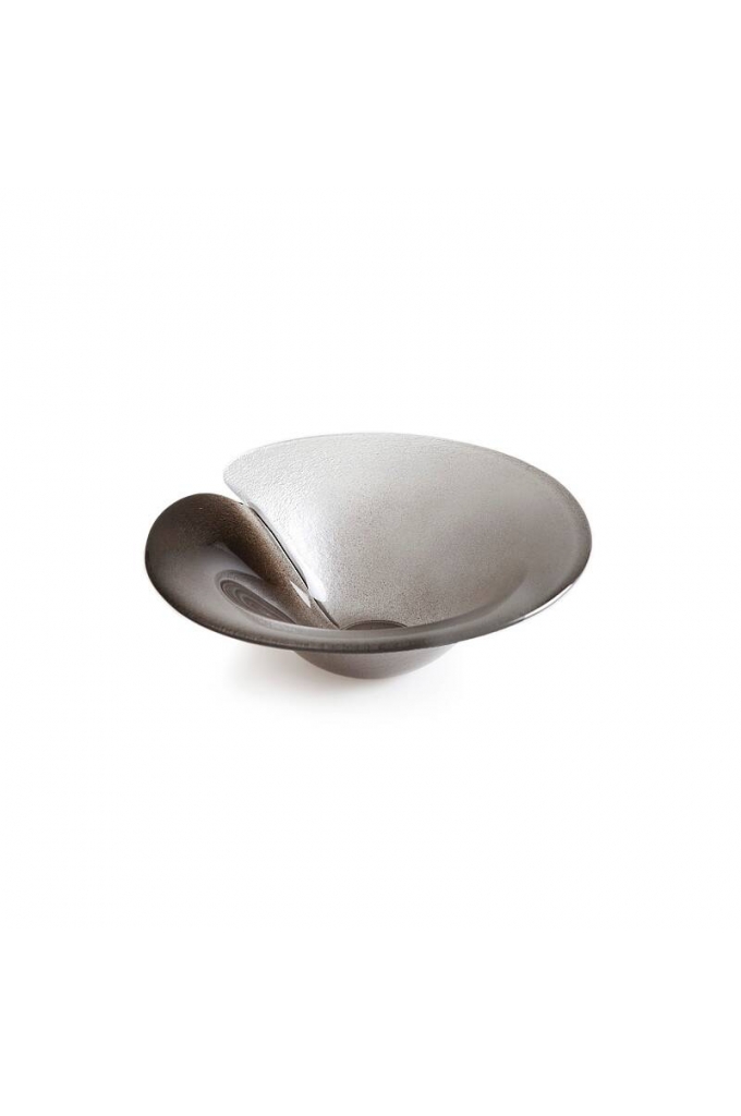 Mats Jonasson Crystal - TABLEWARE - Magic Silver bowl Ø 175 mm - 56060