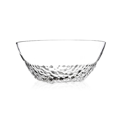 INTO THE WOODS clear crystal Bowl by Ludvig Löfgren, Ø = 200 mm - 56082