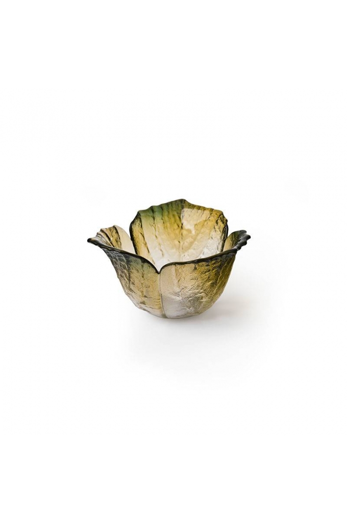 Mats Jonasson Crystal - Folia Forest tealight candleholder / mini bowl Ø 115 mm - 56109