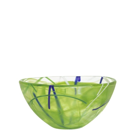 CONTRAST Bowl Lime by Anna Ehrner - Ø 160 mm - Kosta Boda  - 7050513