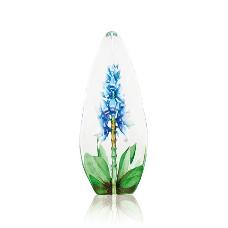 Mats Jonasson Crystal - FLORAL FANTASY Orchid blue - 33818