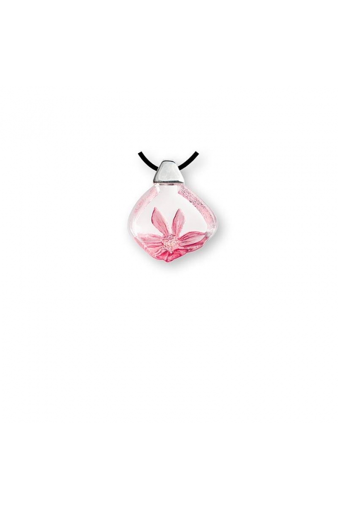 Mats Jonasson Crystal Jewellery - FLORAL FANTASY Necklace Anemone - 84141