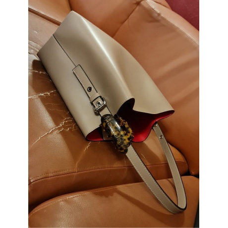 Genuine Italian Leather Tote Bag Nuoro taupe - BP-16158N