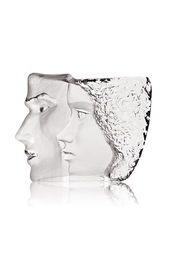 Mats Jonasson Crystal - LIMITED EDITION - MASQ Sculpture 'Together' - 65837