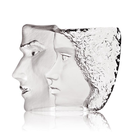 Mats Jonasson Crystal - LIMITED EDITION - MASQ Sculpture 'Together' - 65837