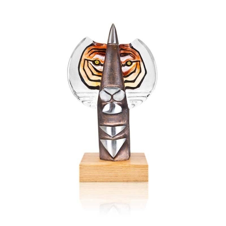 Mats Jonasson IRON & CRYSTAL - LIMITED EDITION - Sculpture The Hunter II - 68143