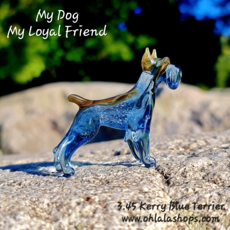 3.45 KERRY BLUE TERRIER - TERRIER KERRY BLUE - KERRY BLUE TERRIER - KERRY BLUE TERRIER