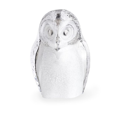 Mats Jonasson Crystal - Safari Sculptures - Owl clear crystal - 34051