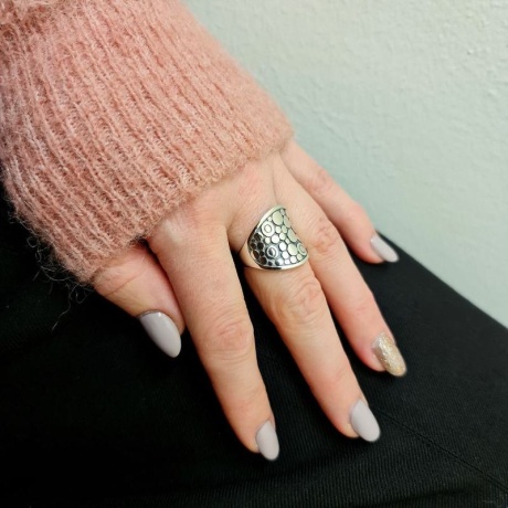 Silver Ring Bubbles III