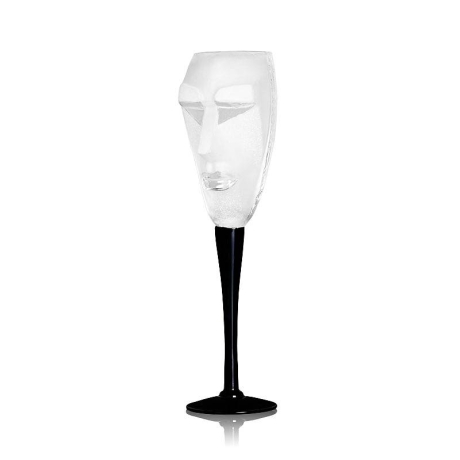 Mats Jonasson - MASQ Stemware Kubik Champagne clear - 42033