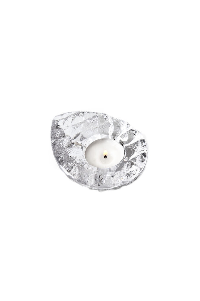 INTO THE WOODS clear crystal tealight candleholder by Ludvig Löfgren - 69043