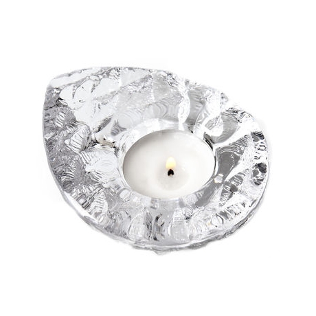 INTO THE WOODS clear crystal tealight candleholder by Ludvig Löfgren - 69043