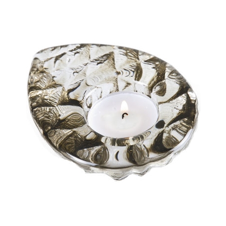 INTO THE WOODS painted crystal tealight candleholder by Ludvig Löfgren - 69044