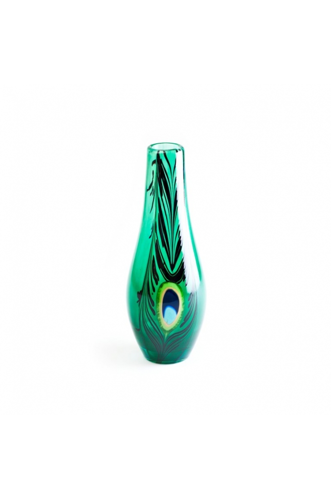 Peacock by Ludvig Löfgren - LIMITED EDITION - Peacock Vase - 44115