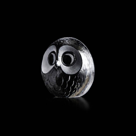 Mats Jonasson Crystal - WILDLIFE - Owl round - 33269