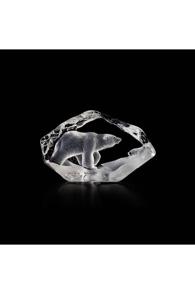 Mats Jonasson Crystal - WILDLIFE - Polar bear - 33550