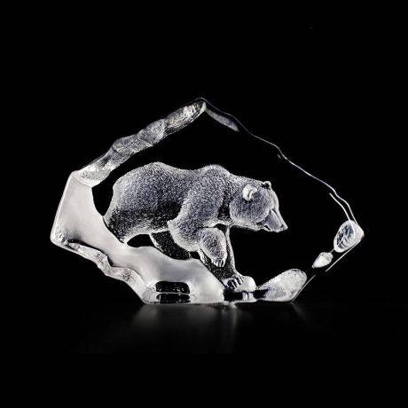 Mats Jonasson Crystal - WILDLIFE - Brown bear - 33607