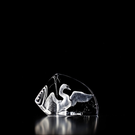 Mats Jonasson Crystal - WILDLIFE - Swan - 33704