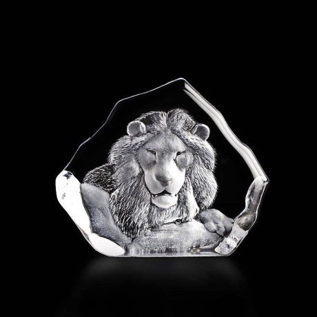 Mats Jonasson Crystal - WILDLIFE - Lion - 33781