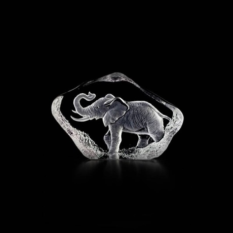 Mats Jonasson Crystal - WILDLIFE MINIATURE - Elefant - 88144