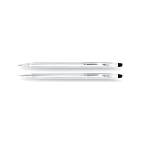 Cross® Classic Century Chrome Pen & Pencil Set (0.5mm)