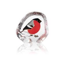 Mats Jonasson Crystal - WILDLIFE PAINTED - Bullfinch - 34281