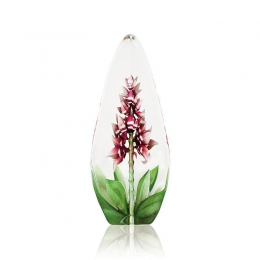 Mats Jonasson Crystal - FLORAL FANTASY Orchid red - 33819