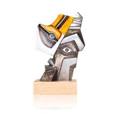 Mats Jonasson IRON & CRYSTAL - LIMITED EDITION - Sculpture Orfeus III Nr. 18/29 - 68117