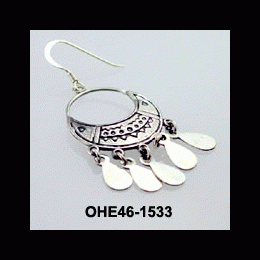 Oh la la Jewellery EARRINGS - nickel free silver - Oriental OHE46-1533