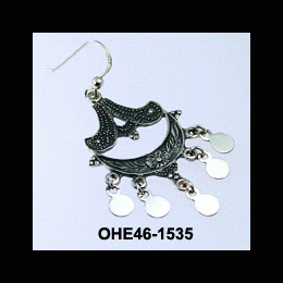 Oh la la Jewellery EARRINGS - nickel free silver - Oriental OHE46-1535