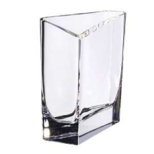 Crystal - Vase - ORREFORS Crystal Square Vase, H x W = 220 x 175 mm - 6547122