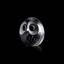 Mats Jonasson Crystal - WILDLIFE - Owl round - 33269