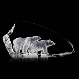 Mats Jonasson Crystal - WILDLIFE - Polar bears -33707