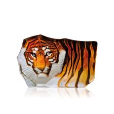 Mats Jonasson Crystal - WILDLIFE PAINTED - Tiger - 33850